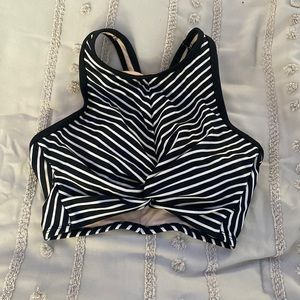 Bikini Top Black and White